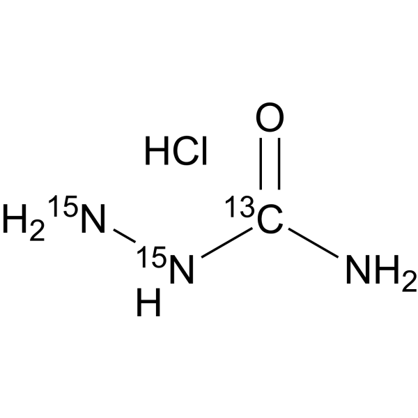 Semicarbazide-13C,15N2 hydrochloride 1173020-16-0